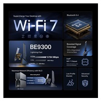 TP-Link Archer TBE553E WiFi7 PCIe adapter (BE9300,2,4GHz/5GHz/6GHz,Bluetooth5.4)