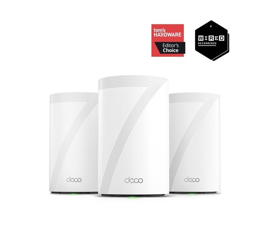 TP-Link Deco BE68(3-pack) WiFi7 Mesh(BE14000,2,4GHz/5GHz/6GHz,1x10GbELAN/WAN,1x2,5GbELAN/WAN,1xGbELAN/WAN,1xUSB3.0)