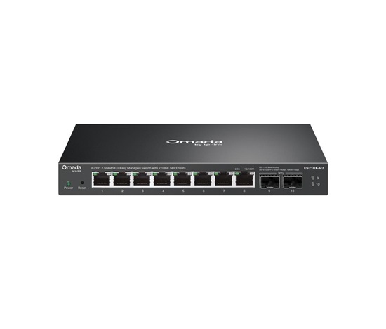 TP-Link OMADA switch ES210X-M2 (8x2,5GbE,2xSFP+,fanless)