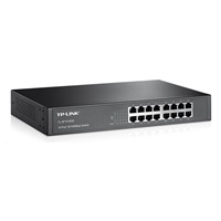 TP-Link switch TL-SF1016DS (16x100Mb/s, fanless)