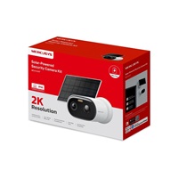 MERCUSYS MC410 KIT venkovní kamera, solární panel (2MP, 2K HD, 1296p, IR 10m, WiFi, micro SD card, IP65)