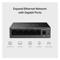 MERCUSYS switch MS105GS (5xGbE, fanless)