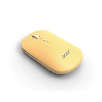ACER Myš Wireless Mouse AMR130 Yellow - Dual mode 2.4GHz + BT 5.2, 4 tlačítka, 800/1200/1600 dpi, USB Polling rate 125Hz