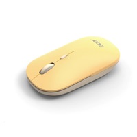 ACER Myš Wireless Mouse AMR130 Yellow - Dual mode 2.4GHz + BT 5.2, 4 tlačítka, 800/1200/1600 dpi, USB Polling rate 125Hz