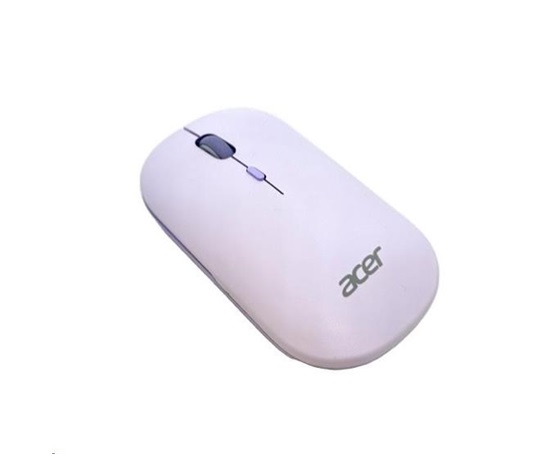 ACER Myš Wireless Mouse AMR130 Purple - Dual mode 2.4GHz + BT 5.2, 4 tlačítka, 800/1200/1600 dpi, USB Polling rate 125Hz