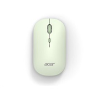 ACER Myš Wireless Mouse AMR130 Green - Dual mode 2.4GHz + BT 5.2, 4 tlačítka, 800/1200/1600 dpi, USB Polling rate 125Hz
