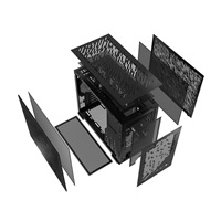 BAZAR - ADATA XPG case VALOR AIR NANO Mini-Tower, bez zdroje, 1x 120mm ARGB Fan, Černá, poškozený obal