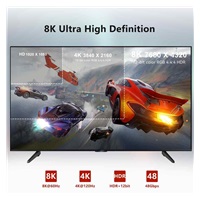 PREMIUMCORD Ultra High Speed HDMI 2.1 optický fiber kabel 8K@60Hz, zlacené 25m