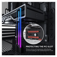 1stCool Podpěra GPU Hliníkový magnetický držák, AURA ARGB