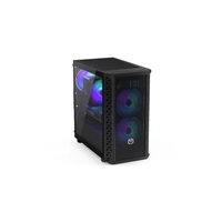 ENDORFY Case Signum M30 ARGB, Průhledná bočnice, mATX, 3x120mm, černá