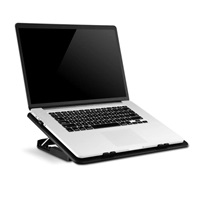 EVOLVEO A101RGB, chladící podložka pro notebook, 2x ventilátor, RGB podsvícení