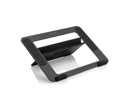 EVOLVEO TopLift, hliníkový podstavec pod notebook, černý