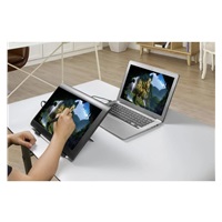 EVOLVEO TopLift, hliníkový podstavec pod notebook, černý