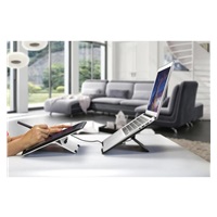 EVOLVEO TopLift, hliníkový podstavec pod notebook, černý