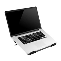 EVOLVEO TopLift, hliníkový podstavec pod notebook, černý