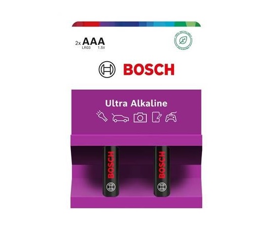 Bosch LR03UA2B/00 Ultra Alkaline (Blistr 2 ks)