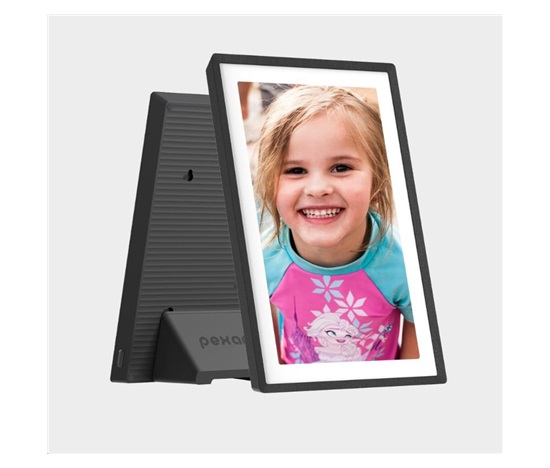 Lexar I Pexar Digital Picture Frame I 11-inch, 2K WiFi Enabled (Black) built-in 32GB