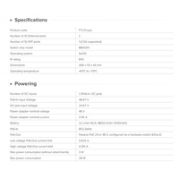 MikroTik FTC21-ups Venkovní inteligentní média konvertor Optika/Metalika s UPS funkcí