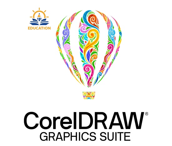 CorelDRAW Graphics Suite 2026 Education Perpetual License (incl. 1 Yr CorelSure Maintenance)(1-4)