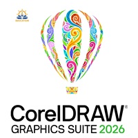 CorelDRAW Graphics Suite 2026 Education Perpetual License (incl. 1 Yr CorelSure Maintenance)(251+)