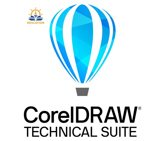 CorelDRAW Technical Suite 2026 3D CAD Education Perpetual License (incl. 1 Yr CorelSure Maintenance)(51-250)