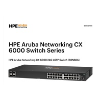 HPE Aruba Networking CX 6000 8p 10M/100M/1G 2p SFP 1G Switch