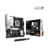 ASRock MB Sc AM5 B850M ROCK WIFI, AMD B850, 4xDDR5, 1xDP, 1xHDMI, WiFi, mATX