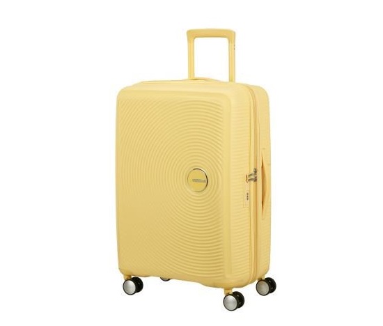 American Tourister Soundbox SPINNER 67/24 EXP TSA  PASTEL YELLOW