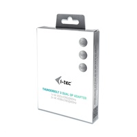 BAZAR - i-tec THUNDERBOLT 3 Dual DP Adapter/60Hz - Po opravě (Komplet)