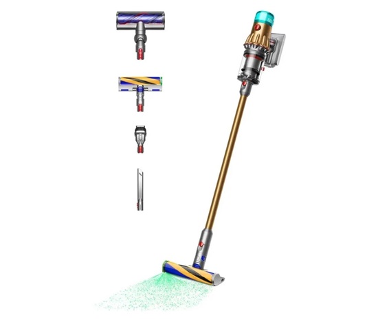 BAZAR - Dyson V12 Detect Slim Absolute 2023 Gold - Po opravě (Komplet)