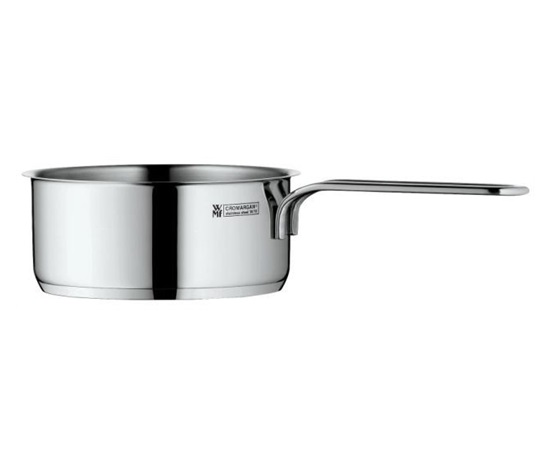 WMF Mini rendlík 12 cm 0,7 l nerezová ocel Cromargan,TransTherm®, vhodný pro indukci, ergonomický, lze mýt v myčce
