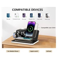 WG Multifunkční zařízení 7v1 (hodiny, datum, teplota, nabíječka telefon+hodinky+sluchátka)