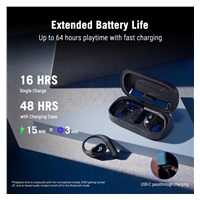 ASUS sluchátka ROG Cetra Open Wireless, BT + RF 2.4 GHz, RGB, černá