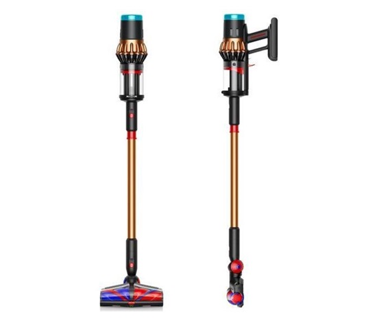 BAZAR - Dyson V16 Piston Animal + Sada pro šetrný detailní úklid černá/měděná tyčový vysavač - Poškozený obal (Komplet)