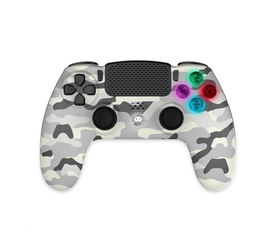 Bezdrátový herní ovladač pro PlayStation 4 – White Camo