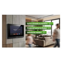 EVOLVEO DoorPhone ID-1, 2drátový videotelefon s RFID, otiskem prstu a podporou ONVIF kamer