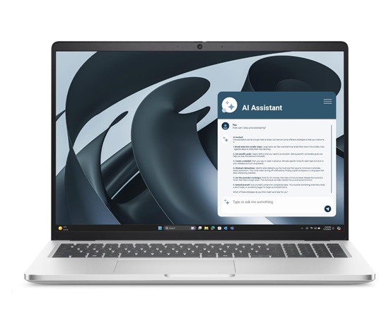 DELL NTB Pro 16 Plus PB16255/AMD Ryzen 5 220/16GB/256SSD/16" FHD+ /IR Cam/no AC Adapter|WLAN|Bck Kb|W11P|3Y PS NBD