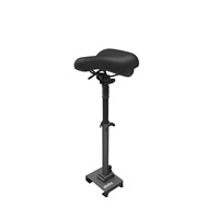 Small Back Seat for Xiaomi Scooter M365/1S/Pro/Pro2 Black-Red (OEM)