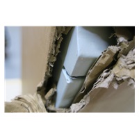 BAZAR - LEXI-Net 19" nástěnný rozvaděč 18U 600x600, nosnost 60 kg, skleněné dveře, svařovaný, šedý - poškozený obal