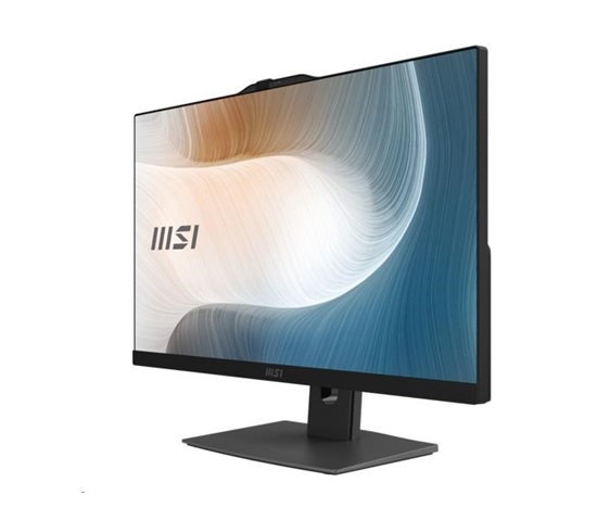 MSI PC AiO Modern AM242P 1M-2088XEU, Core 5 120U, 23.8 FHD, Anti-Glare, Non-Touch, 16GB, 512GB SSD, N/A, No OS, Black