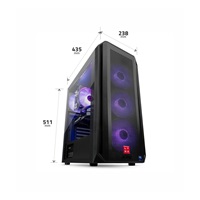 BAZAR - LYNX Challenger i5 14400F 32GB 1TB SSD NVMe RTX 5060 8G W11 Home - opravený