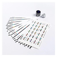 Ozobot samolepky s barevnými kódy