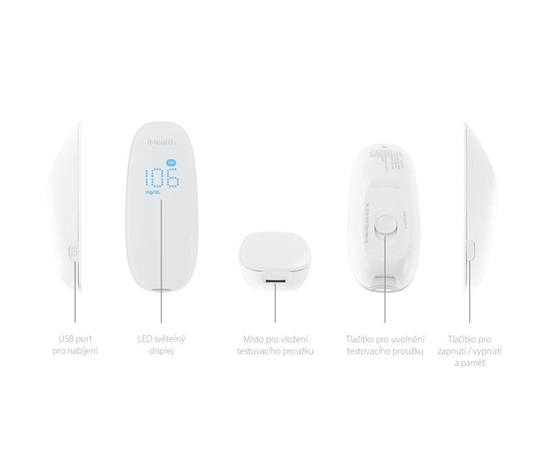 iHealth GLUCO+ BG5S Lite – chytrý glukometr