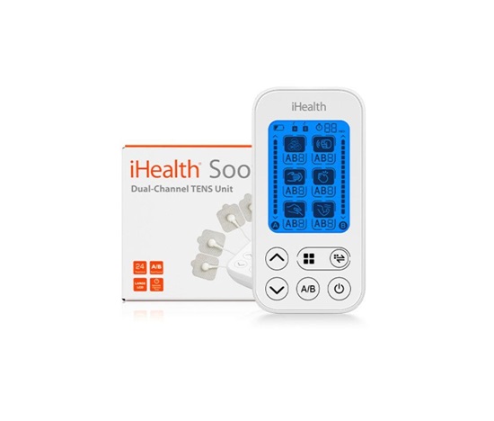 iHealth Soothe TENS duální elektrostimulátor s příslušenstvím