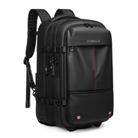 MYBALO JetRoll prostorný kompresní cestovní batoh a kufr 2v1