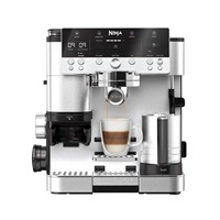 Ninja Luxe Café Premier ES601EU, 3v1 kávovar, stříbrný, mlýnek s váhou, technologie Barista Assist