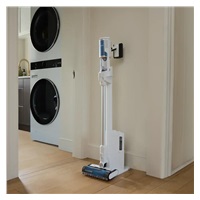 Shark BU3521EU Cordless Pro tyčový vysavač bílá/modrá, Auto-Empty dokovací stanice, Anti Hair Wrap, HEPA filtr, LED