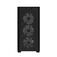 BAZAR ASUS case A21 PLUS, Mini Tower, průhledná bočnice, 4x 120mm ARGB Fan, černá (POŠKOZENÝ OBAL)