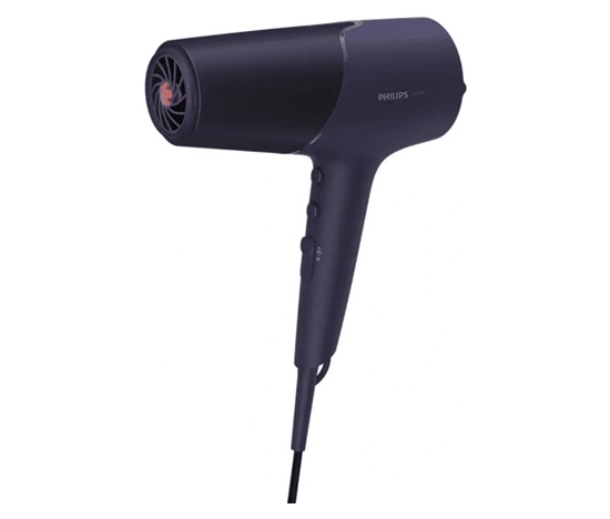 Philips Series 5000 BHD514/00 vysoušeč vlasů, fialový, 2300 W, ThermoShield, ionizační péče, 6 nastavení, Cool Shot