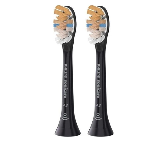 Philips Sonicare A3 Premium All-in-one Prestige HX9092/88, černá, 2ks, náhradní hlavice